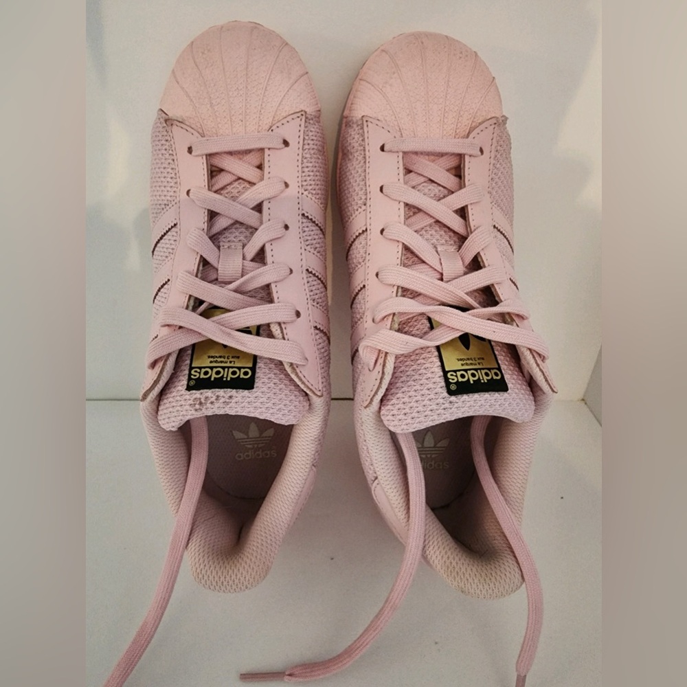 Used PINK Adidas Sneakers